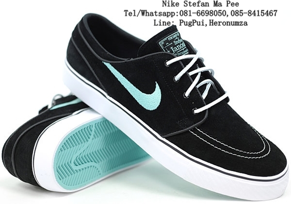 yermo gasolina Soldado รองเท้า Nike Stefan,Nikesb เรารับประกันว่าของแท้ จาก USA 100% - Nike Zoom  Stefan Janoski SB (black / mint)