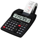 CALCULATOR CASIO HR-100TM พิมพ์กระดาษ 