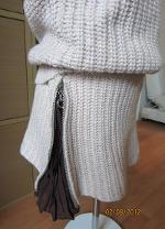 สเวตเตอร์-กระโปรงไหมพรมสี Two Tones