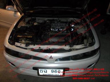 MITSUBISHI ULTIMA V6 ติดตั้งแก็สรถยนต์ หัวฉีด VERSUS ถังโดนัท 51 ลิตร