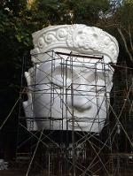 งานแกะสลักองค์พระ