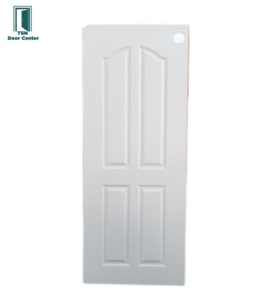 ประตูUPVC(ไวนิล) ทึบล้วน PNR006 ยี่ห้อโพลีวู้ด สีขาว ใช้ภายนอก ทนแดดทนฝน กันน้ำ 100%