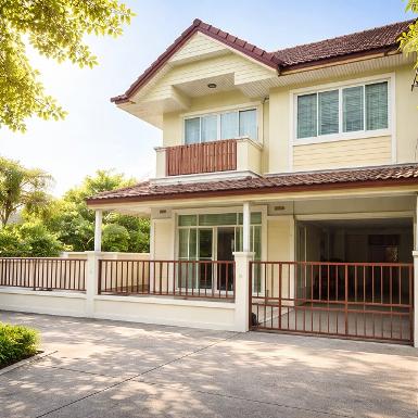 รร.สารสาสน์วิเทศ สายไหม ทาวน์เฮ้าส์ 2ชั้น ตลาดวงศกร สุขาภิบาล 5 