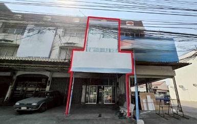 ขายอาคารพาณิชย์3ชั้น ถ.สุดบรรทัด ต.แก่งคอย อ.แก่งคอย จ.สระบุรี