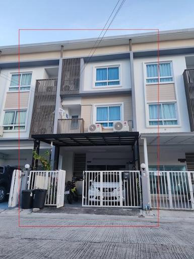 ให้เช่าทาวน์โฮม 3 ชั้น The Rich Biz Home ลาซาล บางนา สุขุมวิท105