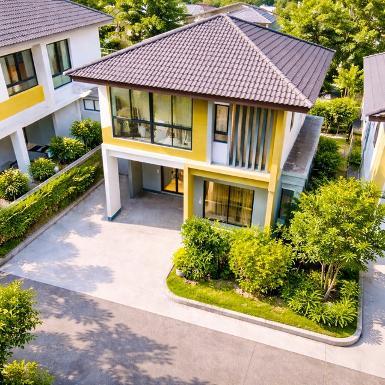 รร. สาธิตพัฒนา 500 ม. ถูกที่สุดใน ซาฟารี บ้านเดี่ยวให้เช่า 2 ชั้น