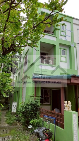 ให้เช่าทาวน์โฮม3ชั้นหลังมุม4นอนย่านลาดพร้าว101โพธิ์แก้ว 