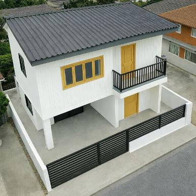บ้าน 2ชั้น 50 ตร.วา. ซ.เทพรักษ์ ใหม่ที่สุด BTSสายหยุด 2.5กม. 