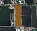 ขายที่ดิน 2 แปลงติดกัน 10 ไร่ ริมถนน ซอยประชาอุทิศ 90