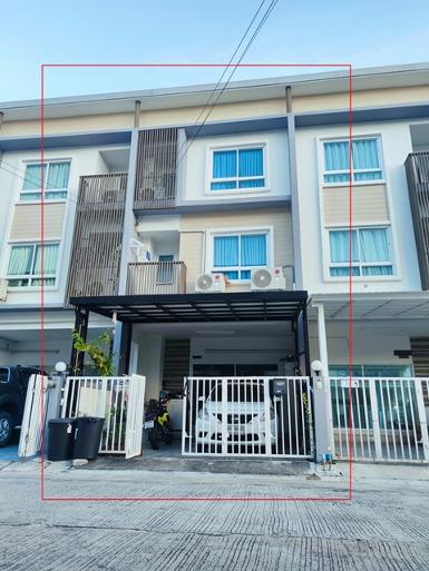 สุขุมวิท105 ทาวน์โฮม 3ชั้น 5แอร์ 20ตรว. ใกล้ BTSศรีลาซาล 600ม.