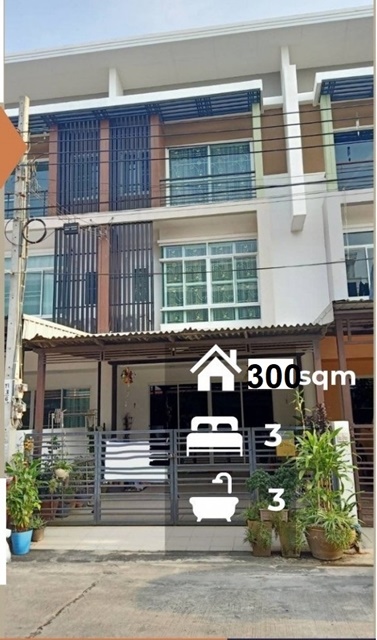 ทาวน์โฮม 3 ชั้น 28ตรว..3ชั้น ถูกที่สุดในโลก เฟอร์ครบ! เพชรเกษม108