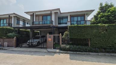 BH3874 ให้เช่าหรือขาย บ้านเดี่ยว 2 ชั้น ภัสสร เพรสทีจ บางนา สุวรร