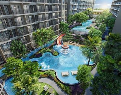 ขายดาวน์คอนโด So origin Pattaya ตึกA มีเฟอร์ครบ พร้อมอยู่