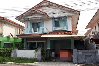 ขายบ้านแฝดมือสองเมืองปทุมธานี โครงการมณีรินทร์ พาร์ค รังสิต 2 