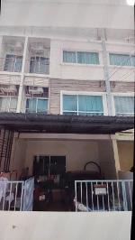 ให้เช่าทาวน์โฮม 3 ชั้น หมู่บ้าน villet city พัฒนาการ38  จดทะเบียน