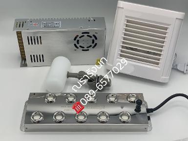 E30F -SAVE MIST MAKER 10 HEADS WITH TRANSFORMER +FAN